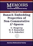 Banach Embedding Properties of Non-Commutative Lp-Spaces (Memoirs of the American Mathematical Society)