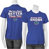 Florida Gators Royal Blue Ladies Snobs T-shirt