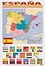 Spanish Poster - Map of Spain (Spanish Posters)