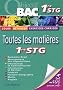 Toutes les mati�res 1e STG