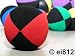Sports : Jonglierb&auml;lle: HENRYS Beanbag Superior 67mm, schwarz-rot