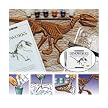 Eyewitness 24" Velociraptor Skeleton Dinosaur Casting Kit