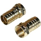 RG-6 Quad Crimp-on F Connector