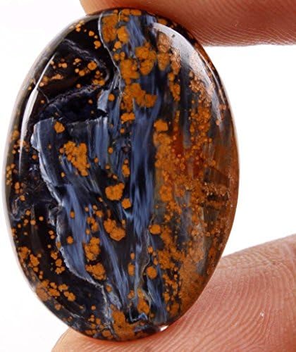 18 CT. 100% NATURAL PIETERSITE 30X21 MM OVAL CABOCHON FABULOUS LOOSE GEMSTONES