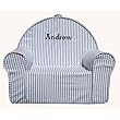 Blue Stripe My First Chair By Fun Furnishings
