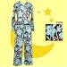 Bedhead Brown & Blue Hawaii Longsleeve Hipster Egyptian Cotton Pajama