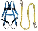 Fall Tech 4505-0010 Safety Harness and Lanyard Kit #PD01098