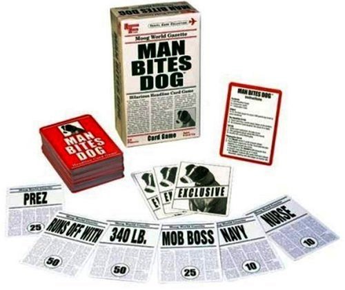 Childrens Toyshop  Toys : Man Bites Dog Card Game