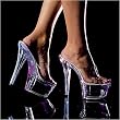 Lucious Women's NEONLITE-601 6" Platform Mule, Available in 6 Colors