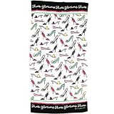 Funky Glorious Shoes Oversized Beach Towel