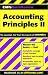 Accounting Principles II (Cliffs Quick Review)
