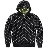 Globe Mens Sweatshirt Damien Reversible Zip Black