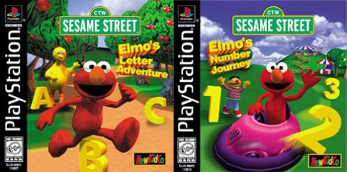 Elmo's Letter Adventure Elmo's Numbers Journey