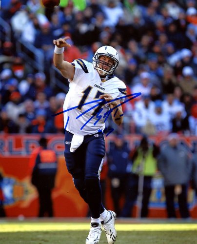 Philip Rivers Autographed 8x10 Photo