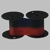 Lathem Time Recorder 2-Color Replacement Ribbon For 2121/4001 Models