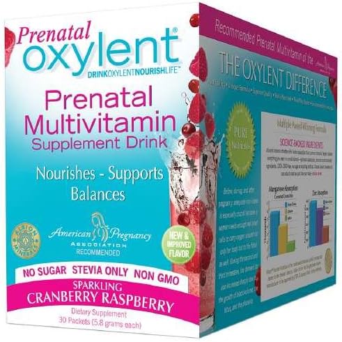 Prenatal Multivitamin Drink, Packets, Sparkling Berries 30 ea