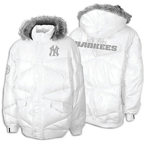 Yankees Reebok Men's MLB Shine UNLTD Parka