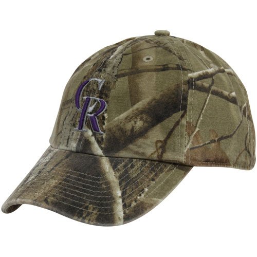 '47 Brand Colorado Rockies Real Tree Camo Cleanup Adjustable Hat