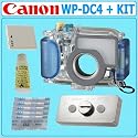 Canon WP-DC4 Waterproof Case for Canon PowerShot SD600 + Underwater Accessory Kit