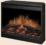 Dimplex DFB8842 30 SelfTrimming Electric Fireplace Insert With Light Dimmer Control