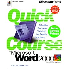 Quick Course in Microsoft Word 2000 (Online Press)