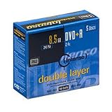 Intenso DVD+R Double Layer 8,5 GB 2,4x Speed, 5er Pack Jewel Case DVD-Rohlinge