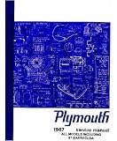 1967 PLYMOUTH BARRACUDA BELVEDERE Shop Service Manual