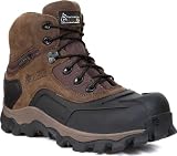 Rocky FQ0006354 Men's GritArmor Brown Composite Toe 6-inch Boot