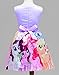 LEMONBABY My Little Pony Sleeveless Princess Birthday Party Dress (3-4Y, PURPLE)