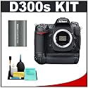 Nikon D300s Digital SLR Camera + MB-D10 Grip + EN-EL3e Battery + Cameta Bonus Accessory Kit