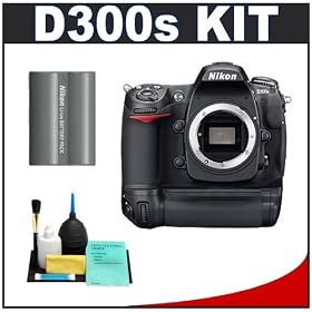 Nikon D300s Digital SLR Camera + MB-D10 Grip + EN-EL3e Battery + Cameta Bonus Accessory Kit
