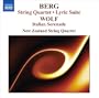 Berg: String Quartet; Lyric Suite; Wolf: Italian Serenade