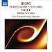Berg: String Quartet; Lyric Suite; Wolf: Italian Serenade