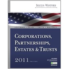 Practice Sets for Hoffman/Raabe/Smith/Maloney's South-Western Federal Taxation 2011: Corporations, Partnerships, Estates and Trusts