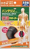 興和　バンテリン保温サポーター　ひざ用大きめサイズ（ブラック）　１個入　7616473 24797