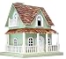 Home Bazaar Hobbit House Birdhouse Mint Green