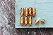 Gumstone 10 Piece Polished Cognac Plastic Screw Clasps | Perfect for Finishing Handcrafted Bracelets, Necklaces and Jewelry | Simple Plastic Doweling Screws with 1mm Hole