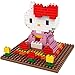 LOZ Diamond Blocks Nanoblock Hello Kitty in Kimono Educational Toy 190pcs