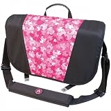 Mobile Edge Sumo Messenger Bag - Notebook carrying case - 17.1" - black, pink