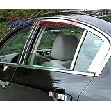 2007-2009 Nissan Altima Polished Window Package Trim 10PC by U.S. Speed