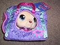 Littlest Pet Shop Plush Golden Retriever in Carrying Purse