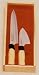 2pcs Sushi Santoku Chef s Knife Knives Cutlery Set w case