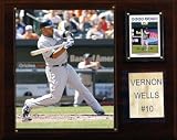 MLB Vernon Wells Toronto Blue Jays Player Plaque