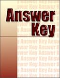 Industrial Mechanics - Workbook Answer Key - 0826937004