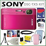 Sony Cyber-shot® DSC-TX5 10.2MP CMOS Digital Camera with 4x Zoom with Opti ....