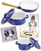 Children's Enamel Pot & Pan Cooking Set: 5 Pc. Gift Set *Perfect Gift Idea*
