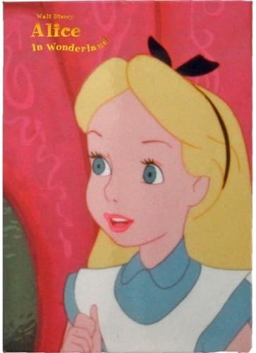 Delfino stationery Disney FILM ART Alice's Adventures in Wonderland B6Note DZ 76078
