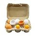 Lovely Colorful Kids Handmade Simulated Eggs Toy Infant Wood Toy Playhouse Toy RS.2707.00