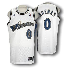 Washington Wizards GILBERT ARENAS Mens NBA Swingman Jersey, White