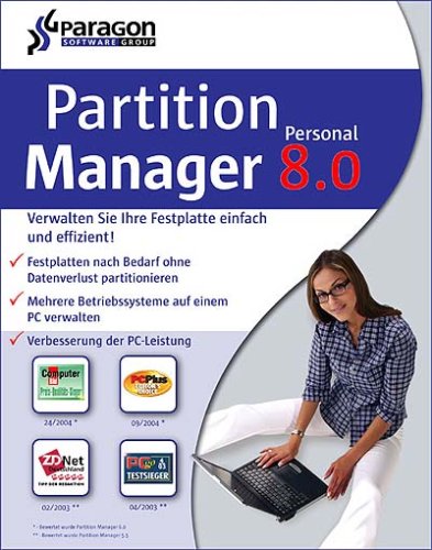 Paragon Partition Manager 8.0 Personal Edition